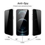 JETech Privacy Screen Protector for iPhone 12 Pro Max