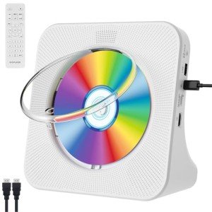 Bluetooth DVD Player with HDMI, Remote, FM Radio