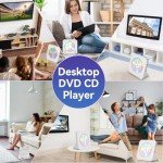 Bluetooth DVD Player with HDMI, Remote, FM Radio