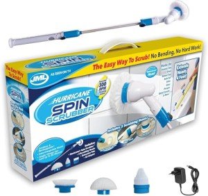 JML Hurricane Spin Scrubber: Cordless Power Scrubber