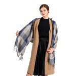 Miss Lulu Women's Soft Winter Tartan Scarf