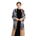 Miss Lulu Women's Soft Winter Tartan Scarf