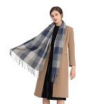 Miss Lulu Women's Soft Winter Tartan Scarf