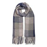 Miss Lulu Women's Soft Winter Tartan Scarf