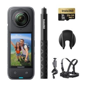 Insta360 X4 8K Waterproof 360 Action Camera Bundle