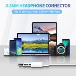 Lightweight Wired Earbuds with Microphone and Noise Isolation