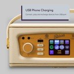 Revival iSTREAML Digital Radio - Pastel Cream