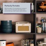 Revival iSTREAML Digital Radio - Pastel Cream