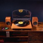 Roxel VRP-90 Vinyl Turntable with Bluetooth Speakers