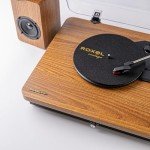 Roxel VRP-90 Vinyl Turntable with Bluetooth Speakers