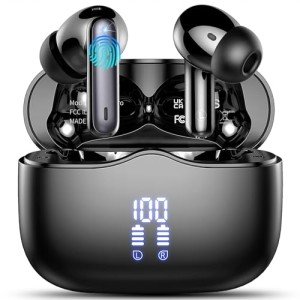 Bluetooth 5.4 Wireless Earbuds with Noise Cancelling