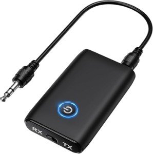 OQIMAX Bluetooth 5.3 Audio Transmitter Receiver Adapter