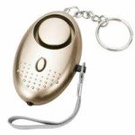 Personal Safety Keyring Alarm with LED Flashlight