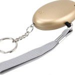Personal Safety Keyring Alarm with LED Flashlight