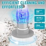 Homtronics 15-in-1 Cordless Electric Spin Scrubber