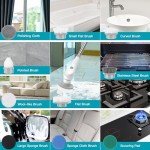 Homtronics 15-in-1 Cordless Electric Spin Scrubber