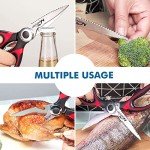 Heavy Duty Kitchen Scissors with Safety Cover