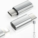 Zestiq Lightning to USB-C Adapter - 2 Pack