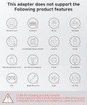 Zestiq Lightning to USB-C Adapter - 2 Pack