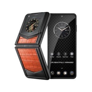 Vertu IRONFLIP Alligator Skin Foldable 5G Phone
