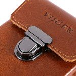 Leather Phone Belt Clip Holster Pouch for Smartphones