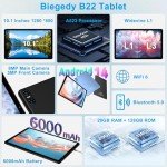 10" Android 14 Tablet with Keyboard and Mouse
