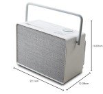 Portable Pure Evoke Play Music System - Cotton White