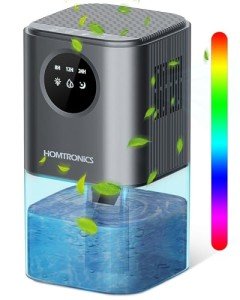 Homtronics Smart 1700mL Color LED Dehumidifier