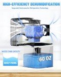 Homtronics Smart 1700mL Color LED Dehumidifier