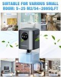 Homtronics Smart 1700mL Color LED Dehumidifier