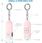 Brifit Personal Safety Alarm with LED Flashlight