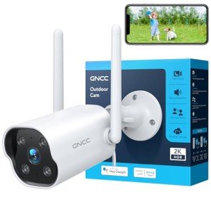 GNCC Outdoor Security Camera with Night Vision
