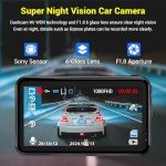 1080P FHD Dash Cam with Night Vision & 64GB Card