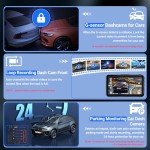 1080P FHD Dash Cam with Night Vision & 64GB Card