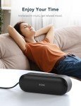 LENRUE Upgraded Waterproof Bluetooth Speaker with Rich Bass