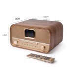 Roxel Amber Retro HiFi System with Bluetooth & CD