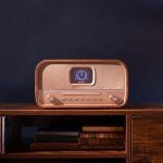 Roxel Amber Retro HiFi System with Bluetooth & CD
