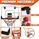 Mini Basketball Hoop with Electronic Scorekeeper