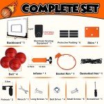 Mini Basketball Hoop with Electronic Scorekeeper
