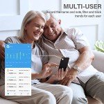 Bluetooth Upper Arm Blood Pressure Monitor with App