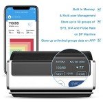Bluetooth Upper Arm Blood Pressure Monitor with App