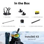 Insta360 X3 Snow Kit - 360 Action Camera