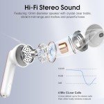 Bluetooth 5.4 Wireless Earbuds with Noise Cancelling