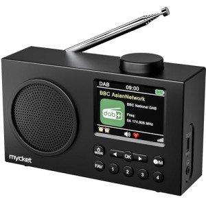 Portable DAB Plus Radio with Bluetooth & Alarm