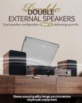 Scayans Bluetooth Turntable with 15W Speakers