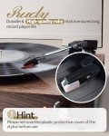 Scayans Bluetooth Turntable with 15W Speakers