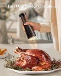 Rechargeable Stainless Steel Salt and Pepper Grinders
