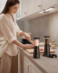 Rechargeable Stainless Steel Salt and Pepper Grinders