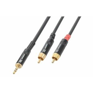 3m Premium 3.5mm to Dual RCA Audio Cable