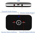 AREVERA Bluetooth 5.0 2-in-1 Audio Adapter